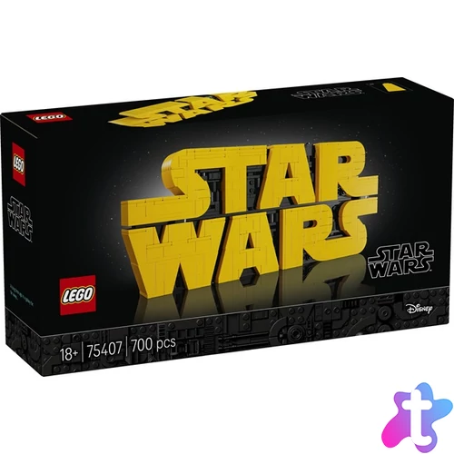 LEGO® Star Wars™ Kockákból épült Star Wars™ logó, tábla 75407