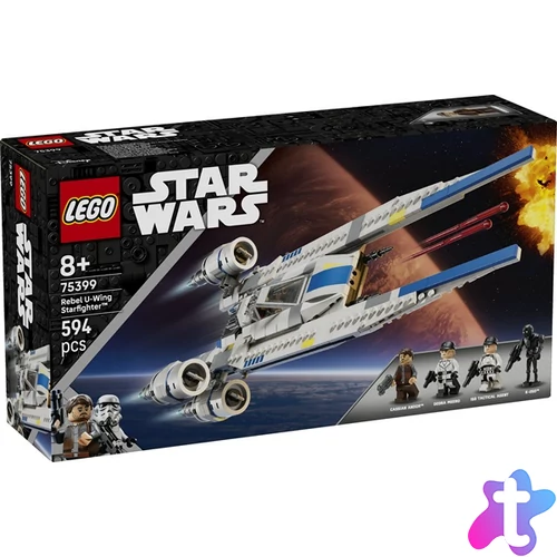 LEGO® Star Wars™ Lázadó U-szárnyú vadászgép™, megépíthető járműmodell 75399