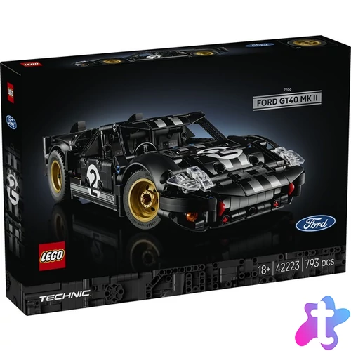 LEGO® Technic 1966 Ford GT40 MKII versenyautó 42223
