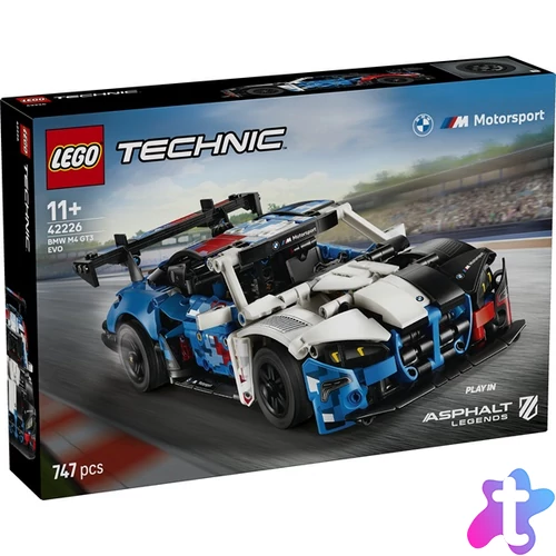 LEGO® Technic BMW M4 GT3 EVO versenyautó-modellkészlet 42226