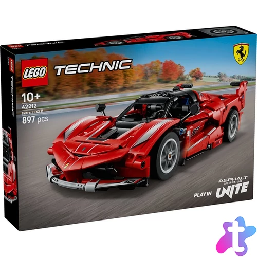 LEGO® Technic Ferrari FXX K autómodell-készlet, STEM-építőjáték 42212