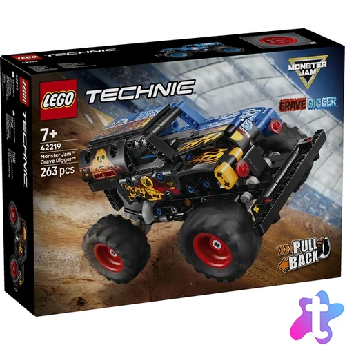 LEGO® Technic Monster Jam™ Grave Digger™ tűz és jég 42219
