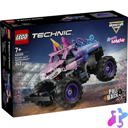 LEGO® Technic Monster Jam™ Sparkle Smash™ - Hátrahúzhatós játék 42220
