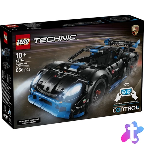 LEGO® Technic Porsche GT4 e-Performance versenyautó játék 42176
