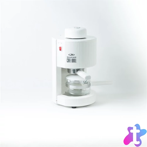 Szarvasi SZV-623 Cafe Brill presszókávéfőző, fehér, 800W, 3,04 bar, 0,4 L víztartály, üveg kiöntő, időkapcsoló