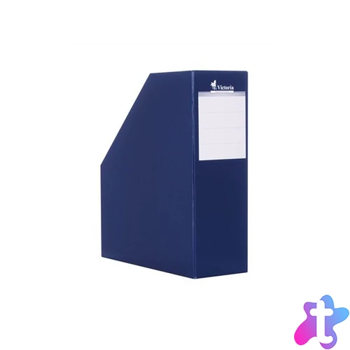 VICTORIA Iratpapucs, karton, 90 mm, VICTORIA, sötétkék