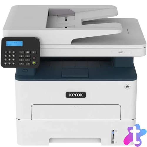 XEROX FF lézer MFP B225 NY/M/S, A4, 34l/p, duplex, 30.000 ny/hó, 512MB, LAN/USB/WIFI, 600x600dpi, 250+60 lap adagoló