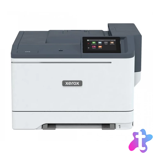 XEROX Színes lézernyomtató C410, A4, 40 l/p, duplex, 125.000 ny/hó, 1GB, LAN/USB/WiFi, 1200x1200dpi, 250 lap adagoló