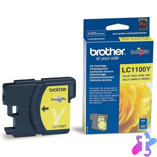 Brother LC1100Y Yellow tintapatron