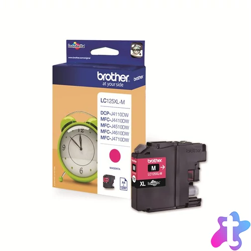 Brother LC-125XLM Magenta tintapatron