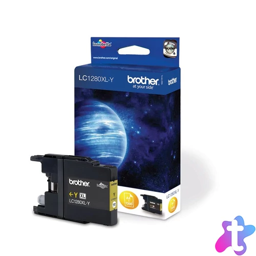 Brother LC1280XLY Yellow tintapatron