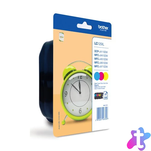 Brother LC-125XL Colorpack tintapatron