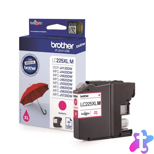 Brother LC225XLM Magenta tintapatron