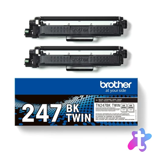 Brother TN247BKTWIN Black toner
