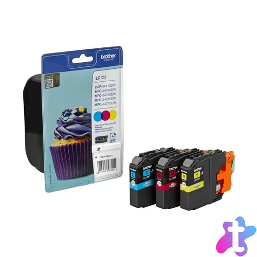 Brother LC123 Colorpack tintapatron