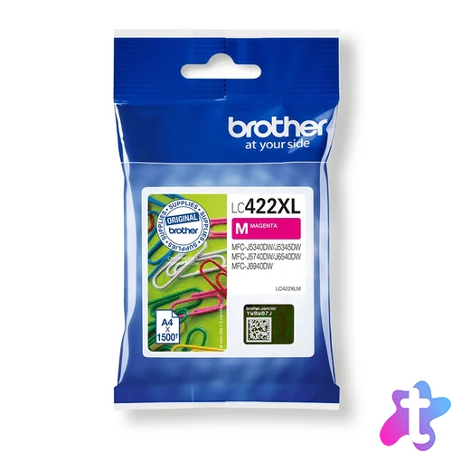 Brother LC-422XLM Magenta tintapatron