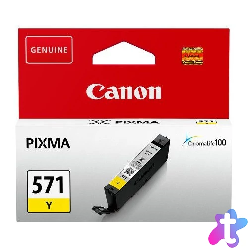 Canon CLI-571Y Yellow tintapatron