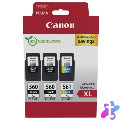Canon 2xPG-560 XL + CL-561 XL Multipack tintapatron