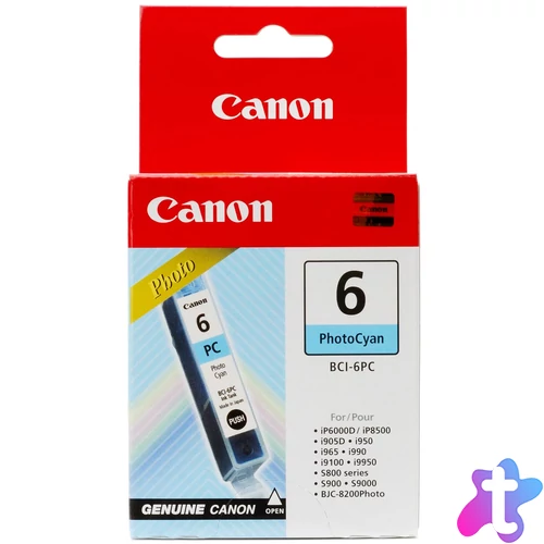 Canon BCI-6ePC Photo Cyan tintapatron