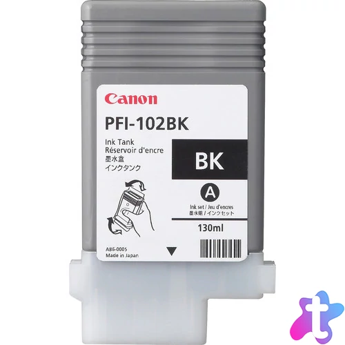 Canon PFI-102BK Black tintapatron