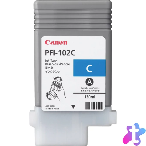 Canon PFI-102C Cyan tintapatron