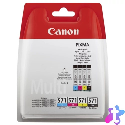 Canon CLI-571 Color Multipack patron
