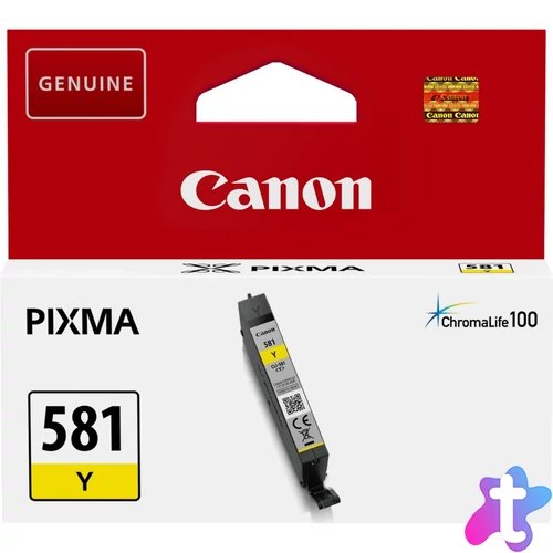 Canon CLI-581 Yellow tintapatron