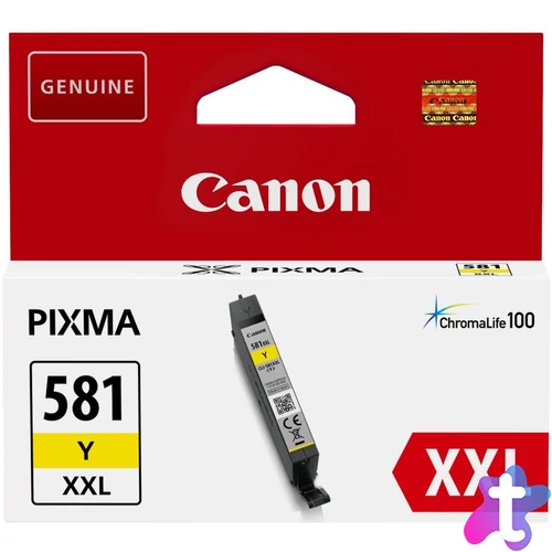 Canon CLI-581XXL Yellow tintapatron