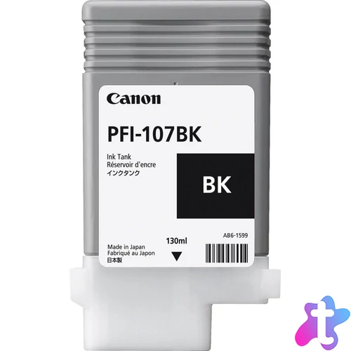 Canon PFI-107BK Photo Black tintapatron