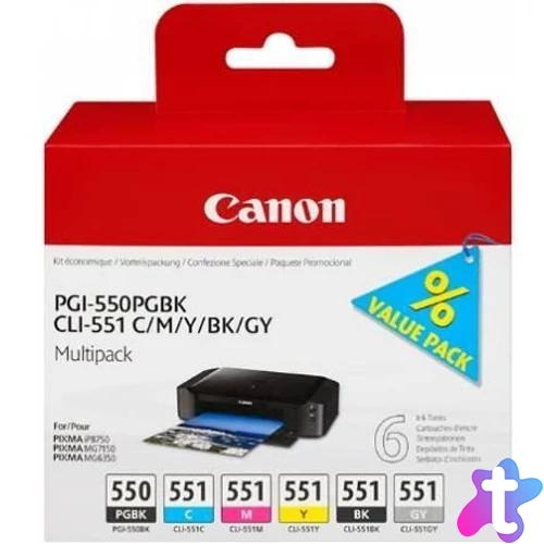 Canon PGI-550/CLI-551 Multipack tintapatron
