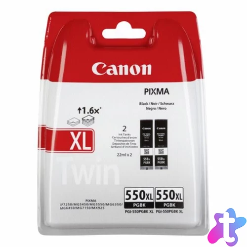Canon PGI-550XL Black tintapatron csomag