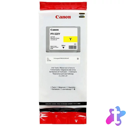 Canon PFI-320 Yellow tintapatron