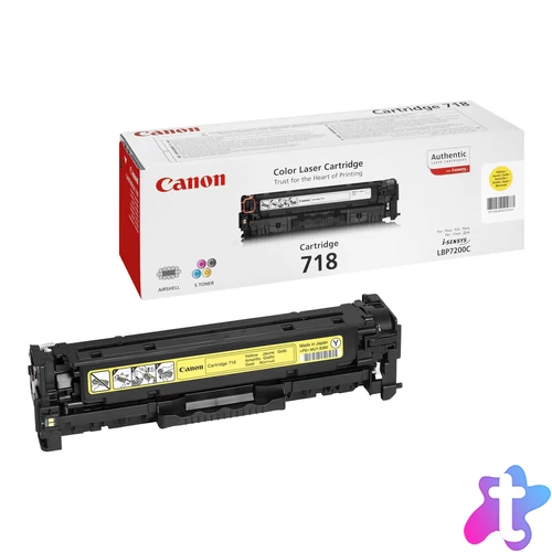 Canon CRG 718 Yellow toner