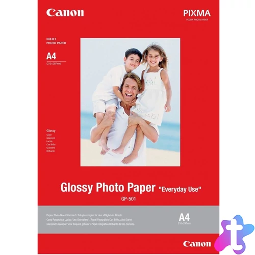Canon GP-501 170g A4 5db Fényes Fotópapír