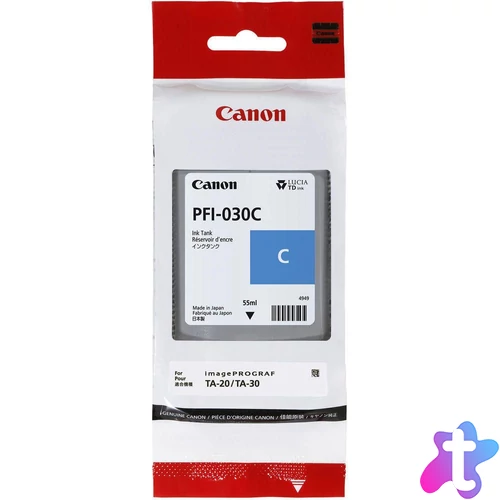 Canon PFI-030 Cyan tintapatron