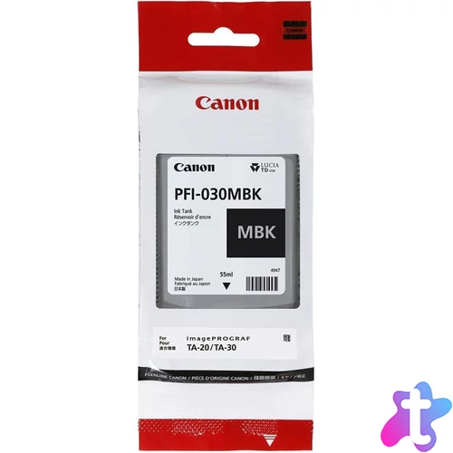 Canon PFI-030 Matte Black tintapatron
