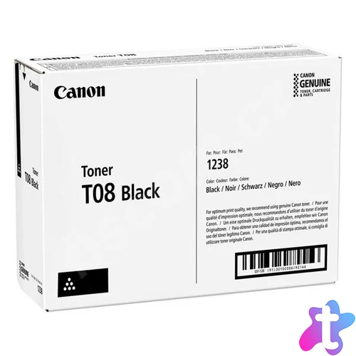 Canon 1238 (T08) Black toner