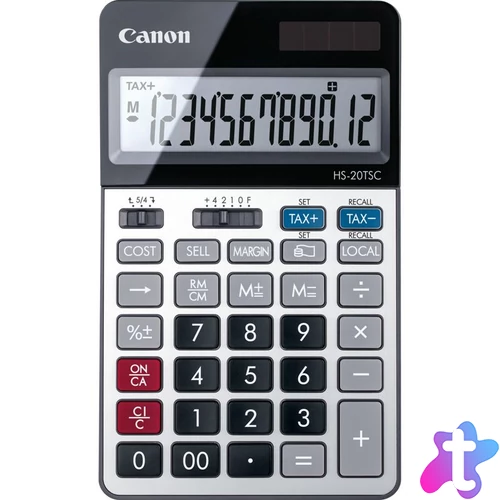Canon HS-20TSC Asztali számológép Silver