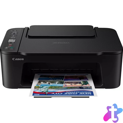 Canon PIXMA TS3750i Wireless Tintasugaras Nyomtató/Másoló/Scanner Black multifunkciós nyomtató