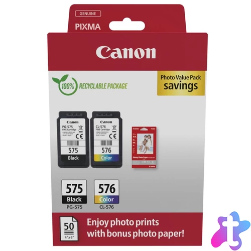 Canon PG-575/CL-576  Photo Value Pack tintapatron
