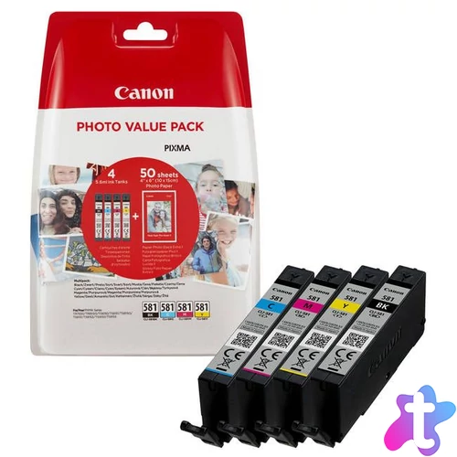 Canon CLI-581 Photo Value Pack patron