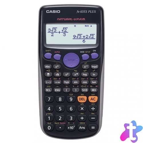 Casio FX-82ES Plus Tudományos számológép Black
