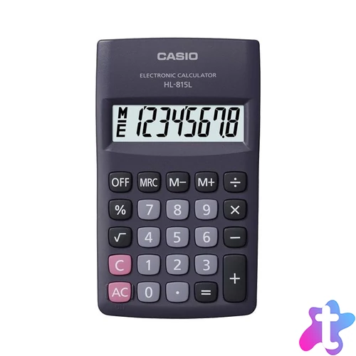 Casio HL-815L Zsebszámológép Black