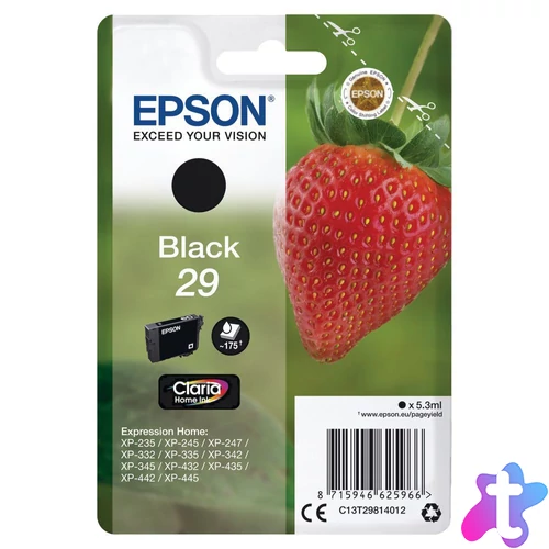 Epson T2981 (29) Black tintapatron