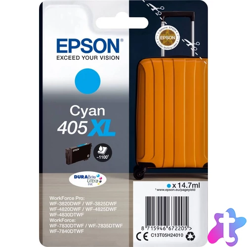 Epson T05H2 (405XL) Cyan tintapatron