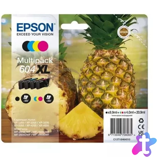 Epson T10H6 (604XL) Multipack tintapatron