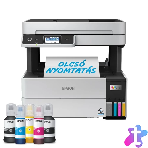 Epson EcoTank L6499 Wireless Tintasugaras Nyomtató/Másoló/Scanner/Fax multifunkciós nyomtató