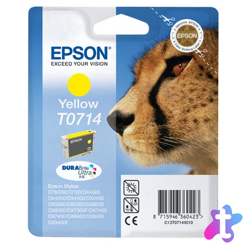 Epson T0714 Yellow tintapatron