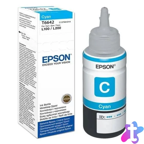 Epson T6642 L100/L200 Cyan tintapatron
