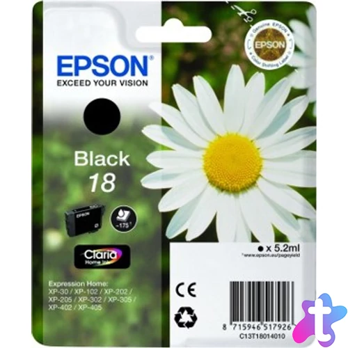 Epson T1801 (18) Black tintapatron